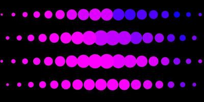 dunkelviolette, rosa Vektortextur mit Scheiben. vektor