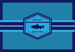 Fredag ​​Fish Fry Vector