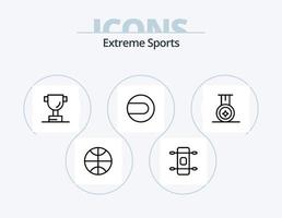 Sportlinie Icon Pack 5 Icon Design. . Sport. Sport vektor