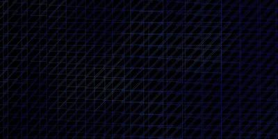 dunkelblauer Vektorhintergrund mit Linien. vektor