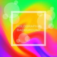 Holographischer Hintergrund vektor