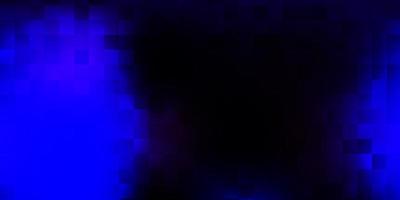 dunkelrosa, blauer Vektorhintergrund mit zufälligen Formen. vektor
