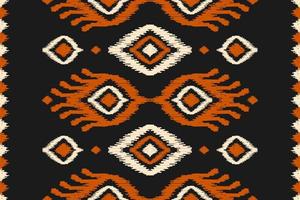 abstrakt etnisk mönster konst. ikat sömlös mönster traditionell. amerikansk, mexikansk stil. vektor