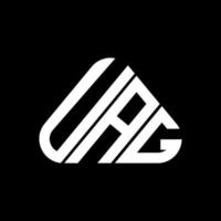 uag brev logotyp kreativ design med vektor grafisk, uag enkel och modern logotyp.