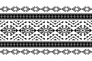 geometrisk etnisk orientalisk sömlös mönster traditionell design för bakgrund, matta, tapet, Kläder, omslag, batik, tyg, vektor, illustration, broderi stil. vektor