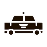 öffentliche Verkehrsmittel Taxi Auto Taxi Vektor Zeichen Symbol