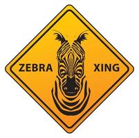 Zebra-Illustrationsdesign vektor