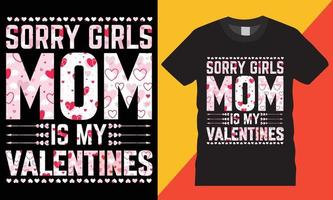 typografie valentinstag kreativer t-shirt designvektor vektor