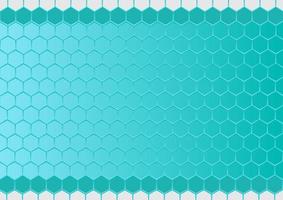 moderner Sechseckhintergrund. blauer sechseckiger Hintergrund für Geschäftspräsentation. vektor