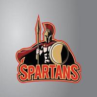 spartansk symbol vektor illustration