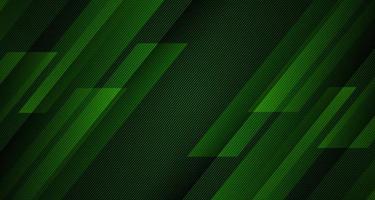 3d grön geometrisk abstrakt bakgrund överlappning lager på mörk Plats med diagonal rader dekoration. modern grafisk design element randig stil för baner, flygblad, kort, broschyr omslag, eller landning sida vektor