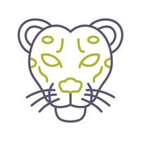 Gepard-Vektor-Symbol vektor