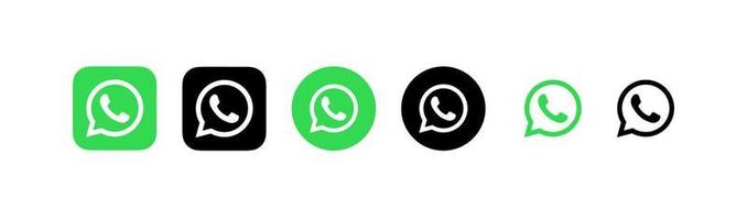 WhatsApp-Logo, WhatsApp-Symbol-Logo-Vektor, freier Vektor