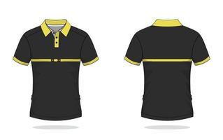 tshirt polo design, gul mall vektor