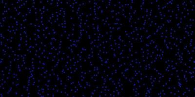 dunkelrosa, blaue Vektorschablone mit Neonsternen. vektor