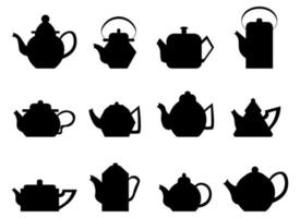 Teetassendesignillustration lokalisiert auf weißem Hintergrund vektor
