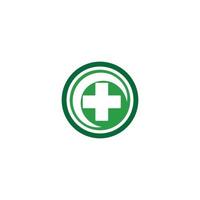 hälso-medicinsk logotyp vektor