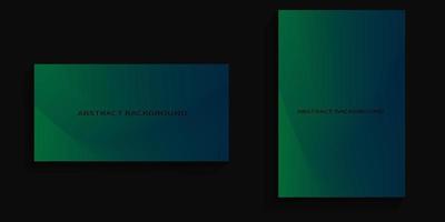 Premium-Hintergrund mit einer Mischung aus grünen und blauen Farben für Cover, Banner, Poster, Werbetafeln vektor