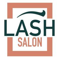 lash salon, professionelle pflege für wimpern und verlängerung vektor