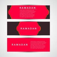 Ramadan Kareem Vektor Vorlage Design Illustration