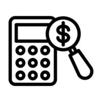 Accounting-Icon-Design vektor