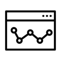 Design von Datenanalyse-Icons vektor