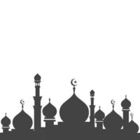 Moschee muslimische Symbol Vektor Illustration