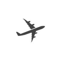 flygplan ikon vektor illustration design