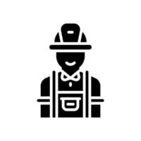 Builder-Symbol für Ihre Website, Ihr Handy, Ihre Präsentation und Ihr Logo-Design. vektor
