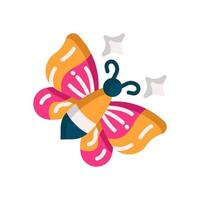 Schmetterlingssymbol für Ihre Website, Ihr Handy, Ihre Präsentation und Ihr Logo-Design. vektor