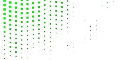 dunkelgrüner Vektorhintergrund mit Rechtecken. vektor