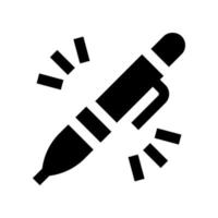 Stiftsymbol für Ihre Website, Ihr Handy, Ihre Präsentation und Ihr Logo-Design. vektor
