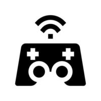 Gamepad-Symbol für Ihre Website, Ihr Handy, Ihre Präsentation und Ihr Logo-Design. vektor