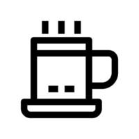 Kaffee-Symbol für Ihre Website, Ihr Handy, Ihre Präsentation und Ihr Logo-Design. vektor