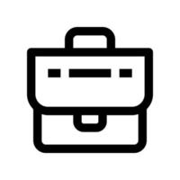 Aktenkoffer-Symbol für Ihre Website, Ihr Handy, Ihre Präsentation und Ihr Logo-Design. vektor