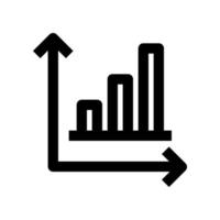 Diagrammsymbol für Ihre Website, Ihr Mobiltelefon, Ihre Präsentation und Ihr Logodesign. vektor