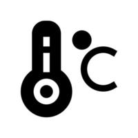 Celsius-Symbol für Ihre Website, Ihr Handy, Ihre Präsentation und Ihr Logo-Design. vektor