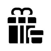 Geschenkbox-Symbol für Ihre Website, Ihr Handy, Ihre Präsentation und Ihr Logo-Design. vektor