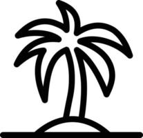 Palmenvektorillustration auf einem Hintergrund. Premium-Qualitätssymbole. Vektorsymbole für Konzept und Grafikdesign. vektor