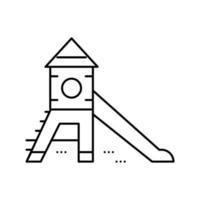 Folie Kindergarten Symbol Leitung Vektor Illustration