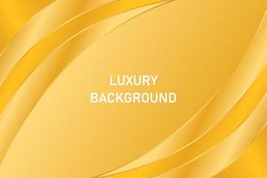 minimalistischer goldener Luxuspräsentationshintergrund vektor