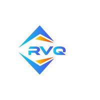 rvq abstrakt teknologi logotyp design på vit bakgrund. rvq kreativ initialer brev logotyp begrepp. vektor