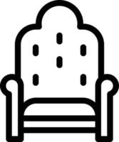 stol vektor illustration på en bakgrund. premium kvalitet symbols.vector ikoner för koncept och grafisk design.