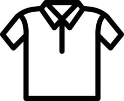 Shirt-Vektor-Illustration auf einem Hintergrund. hochwertige Symbole. Vektor-Icons für Konzept und Grafikdesign. vektor