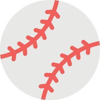 Baseball-Vektorillustration auf einem Hintergrund. hochwertige Symbole. Vektorsymbole für Konzept und Grafikdesign. vektor