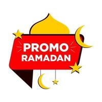 promo ramadan baner illustration vektor