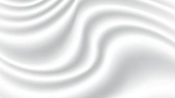 abstrakter hintergrund der weißen stoffbeschaffenheit. Tapete Luxus durch sanfte Kurve aus Leinwand und Welle. Abbildung Hintergrund aus weißem Tuch und Satin. vektor