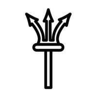 trident ikon design vektor