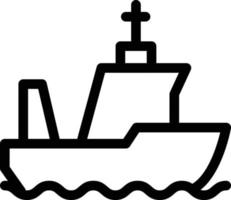 Boot-Vektor-Illustration auf einem Hintergrund. hochwertige Symbole. Vektor-Icons für Konzept und Grafikdesign. vektor