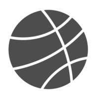 basketboll ikon. basketboll spel illustration. sport vektor